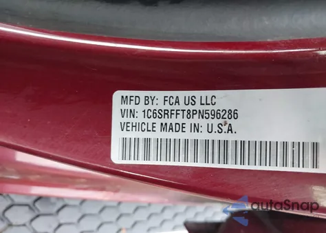 2023 Ram 1500 Big Horn 4X4 5'7 Box from USA, damaged, VIN 1C6SRFFT8PN596286